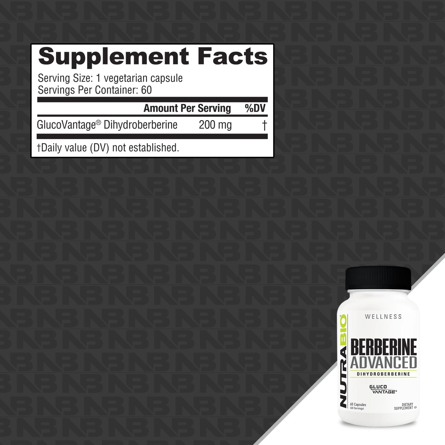 Berberine Advanced (200 Mg) 2 Berberine Advanced (200 Mg) - Image 2