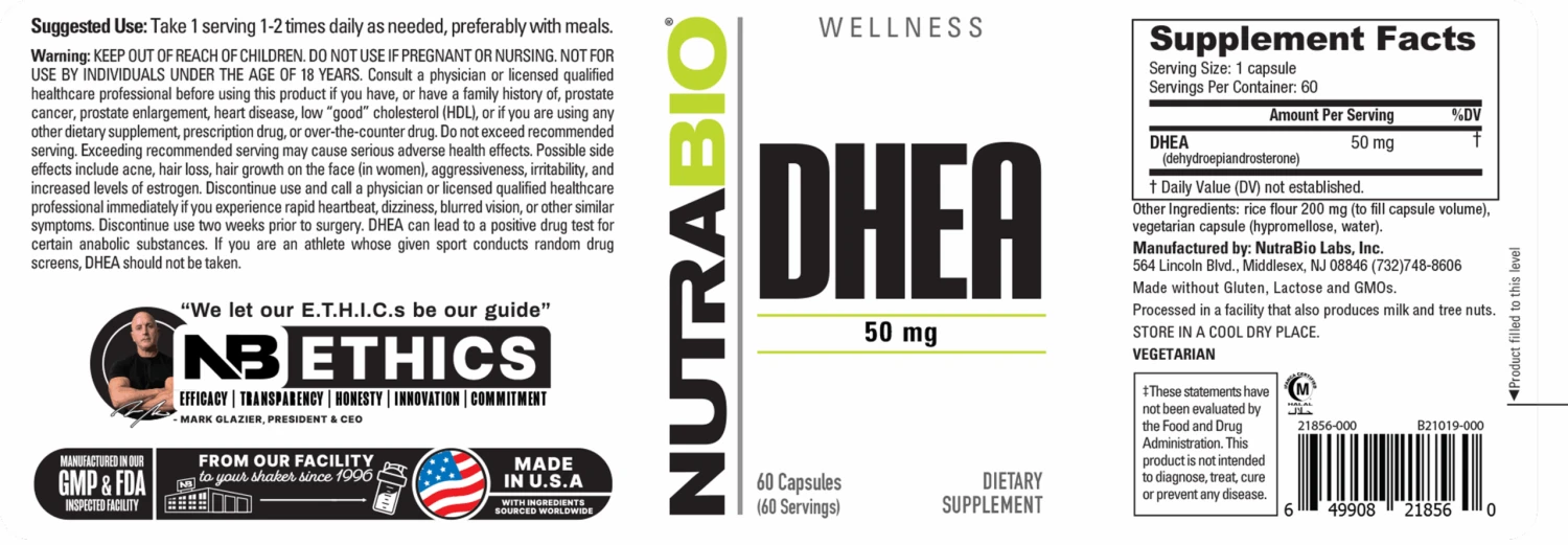 DHEA (50 Mg) 3 DHEA (50 Mg) - Image 3