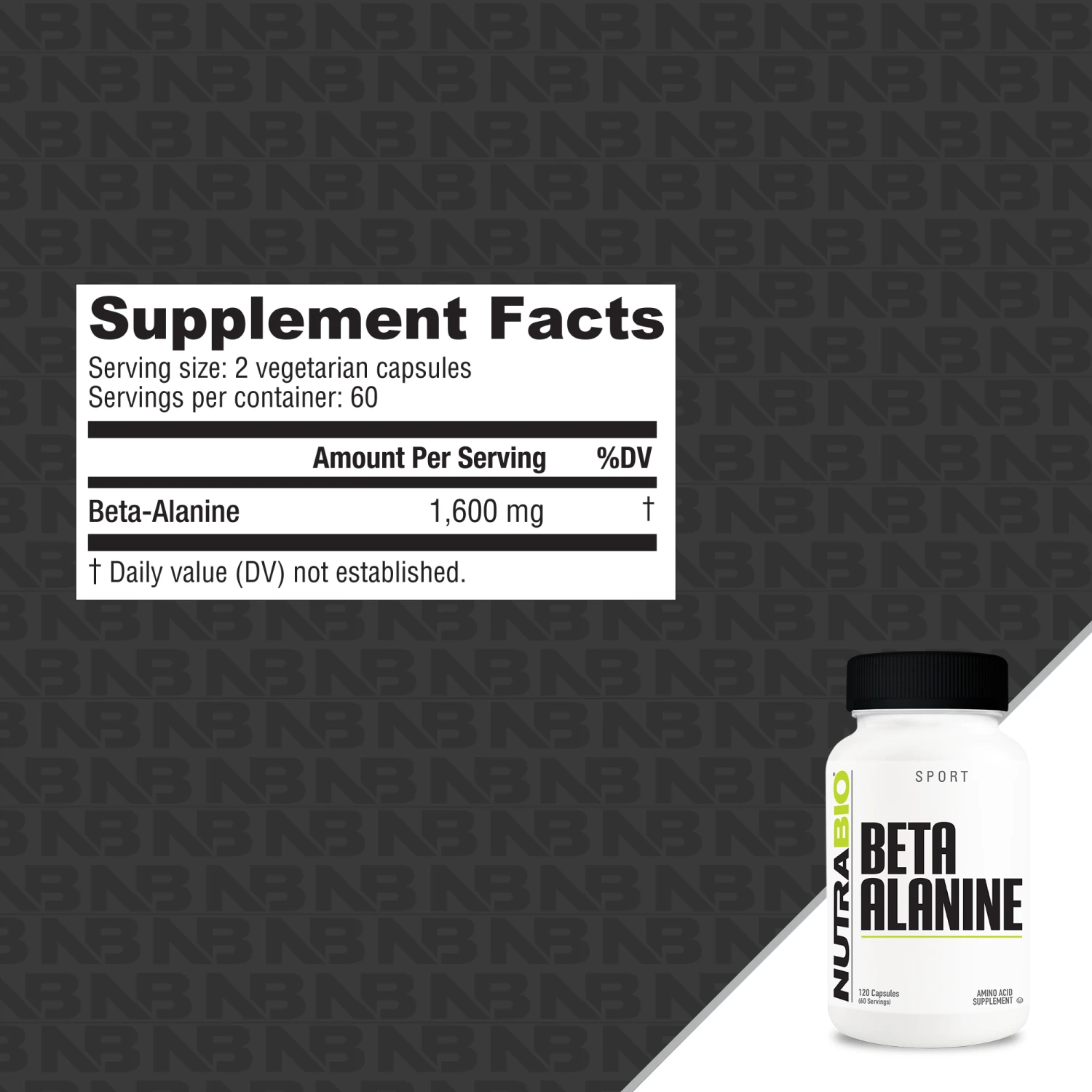 Beta Alanine (800mg) 2 Beta Alanine (800mg) - Image 2