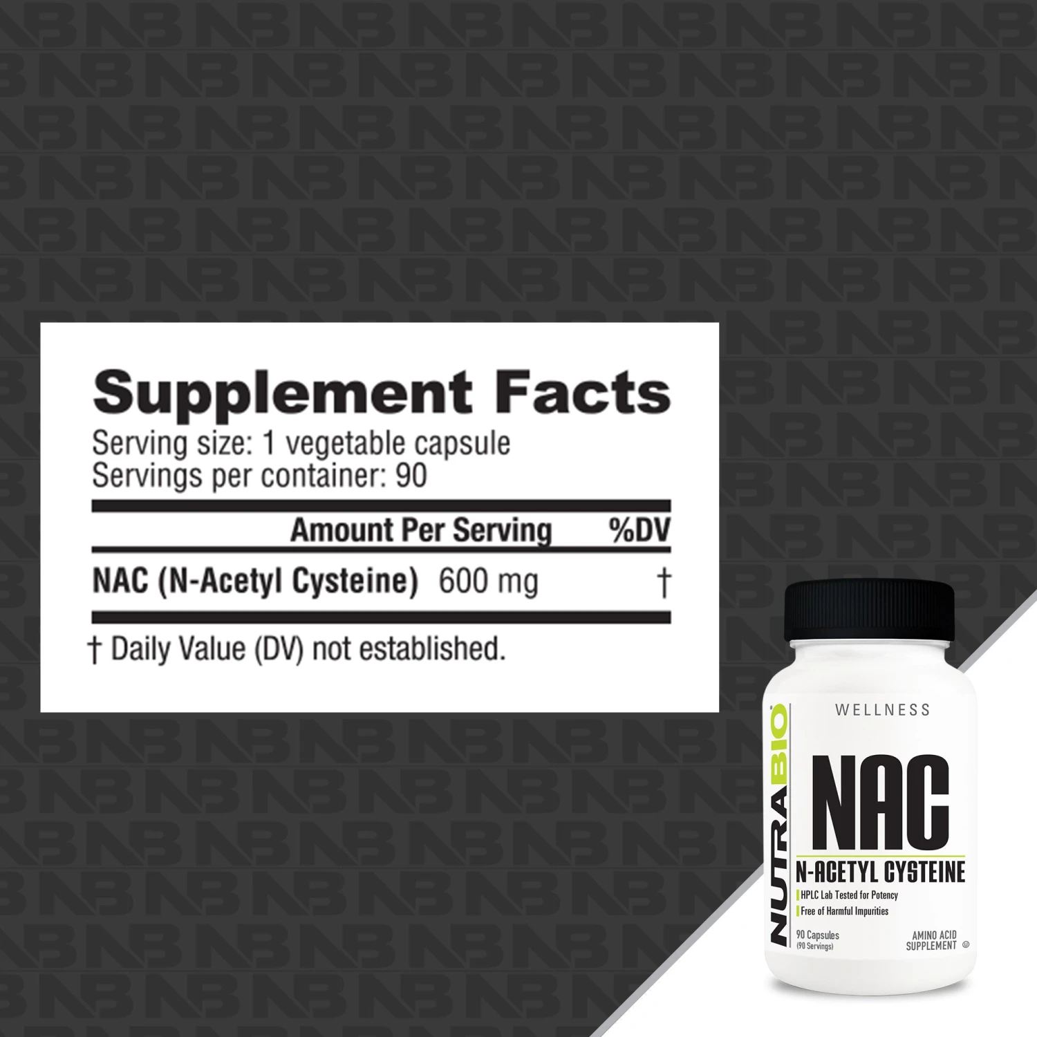 NAC (N-Acetyl-Cysteine) (600 Mg) 2 NAC (N-Acetyl-Cysteine) (600 Mg) - Image 2