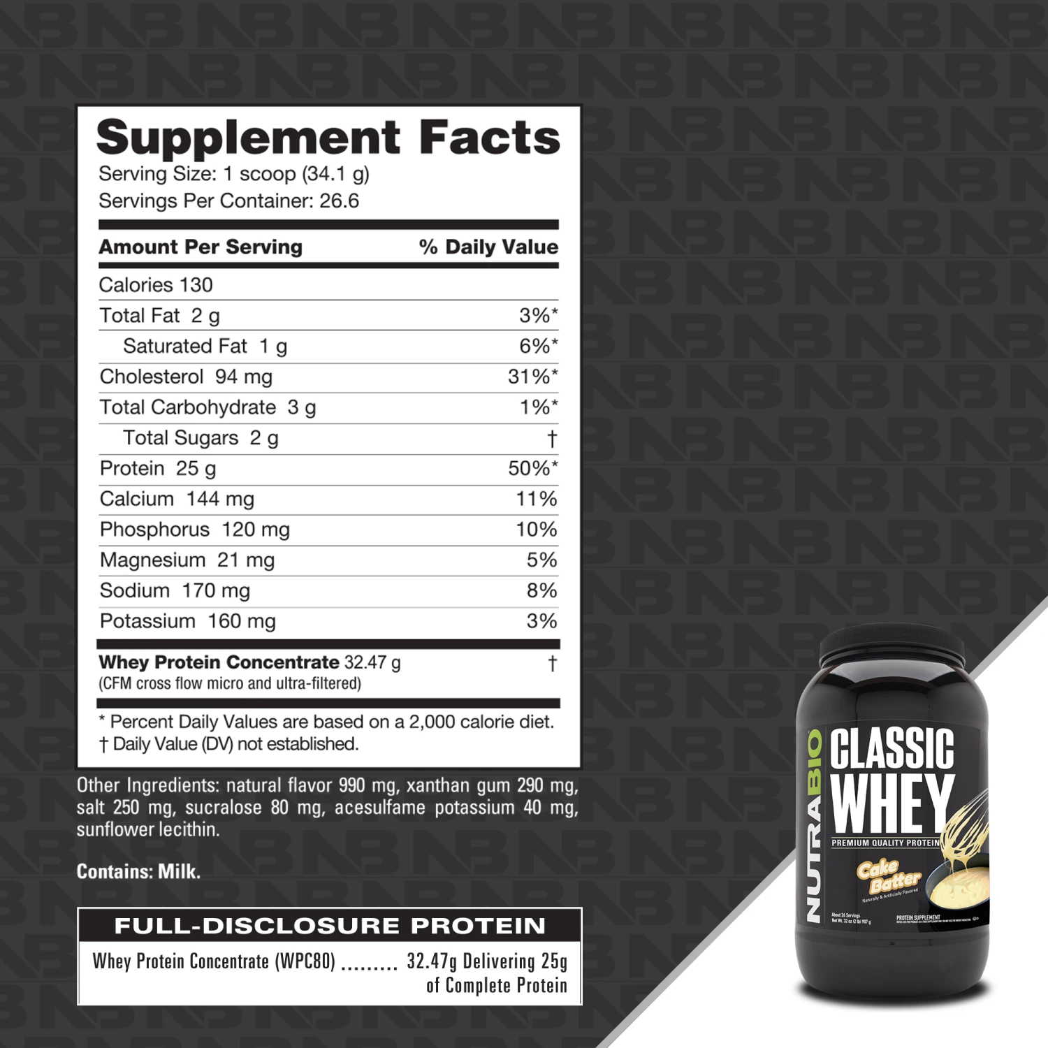 Classic Whey Protein 14 Classic Whey Protein - Image 14