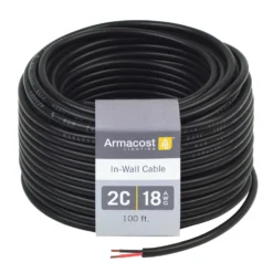 2C 18AWG In-Wall Cable 6 2C 18AWG In-Wall Cable -Led accessories Shop 2C 18AWG 100ft in wall cable 574181