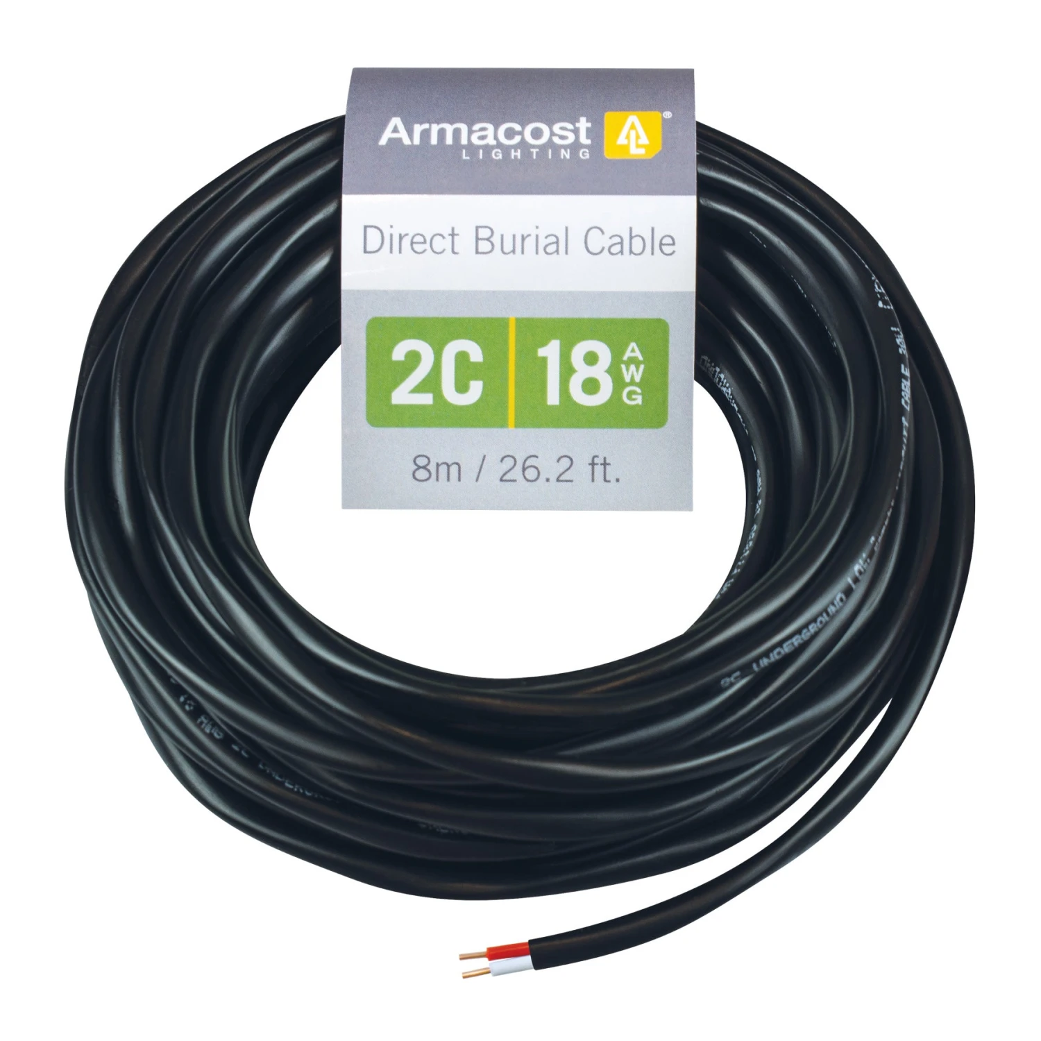 2C 18AWG Direct Burial Cable 1 2C 18AWG Direct Burial Cable