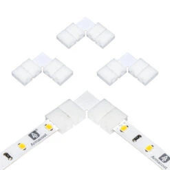 SureLock Pro 2 Pin LED Strip Light Tape To Tape Corner Connectors