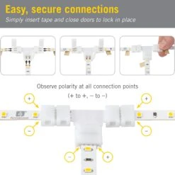 Front Page -Led accessories Shop 2C SureLock Pro T Connector how to