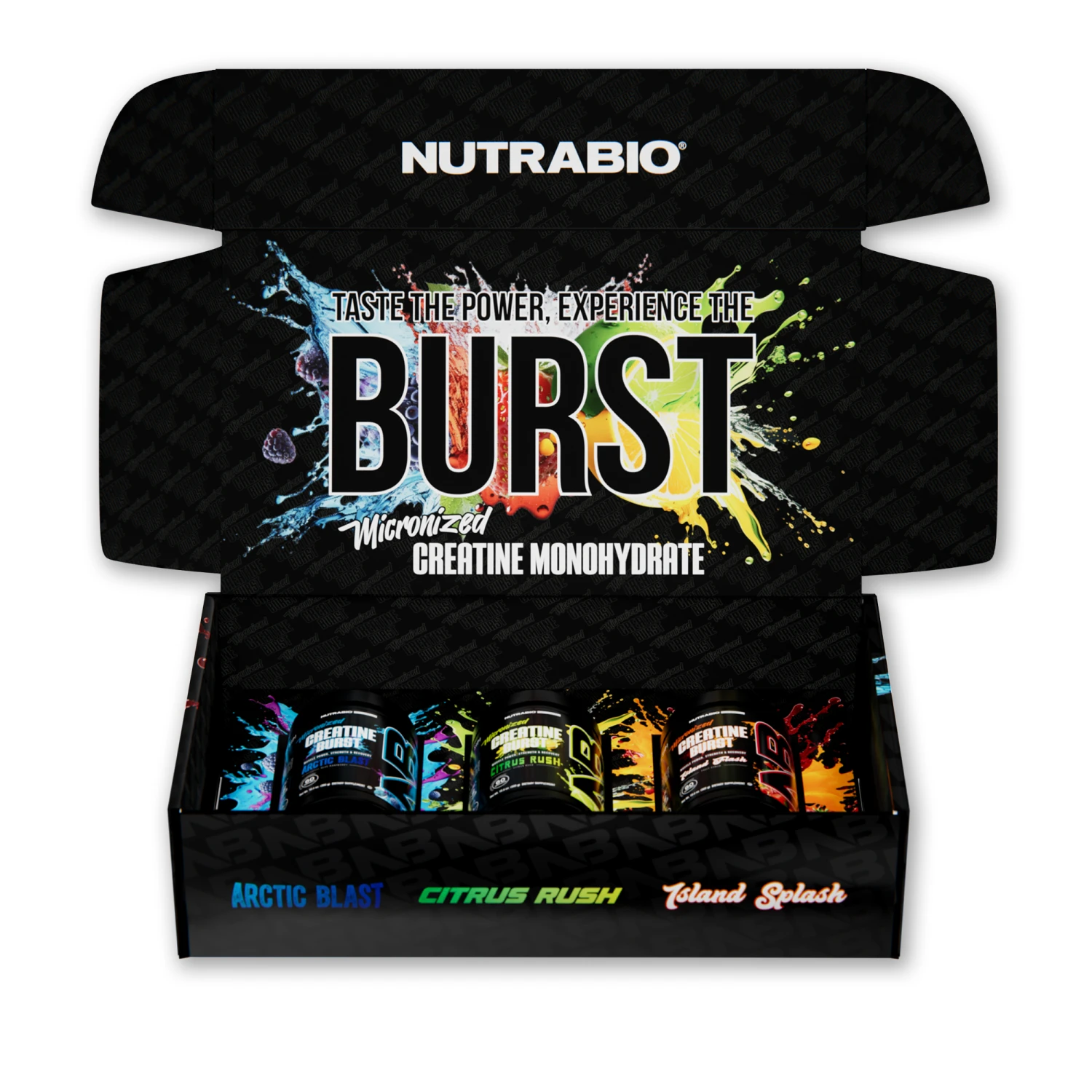 Creatine Burst Flavor Kit (Creatine Burst 3-Pack) 1 Creatine Burst Flavor Kit (Creatine Burst 3-Pack)