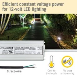 Standard Indoor/Outdoor LED Driver 12V DC -Led accessories Shop 30W 12V Indoor Outdoor Power Supply 810302 wiring