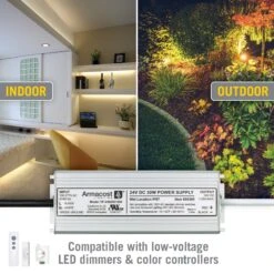 Standard Indoor/Outdoor LED Driver 12V DC -Led accessories Shop 30W 24V Indoor Outdoor Power Supply 850300 compatibility