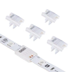 SureLock 4 Pin RGB LED Strip Light Tape To Tape Splice Connectors