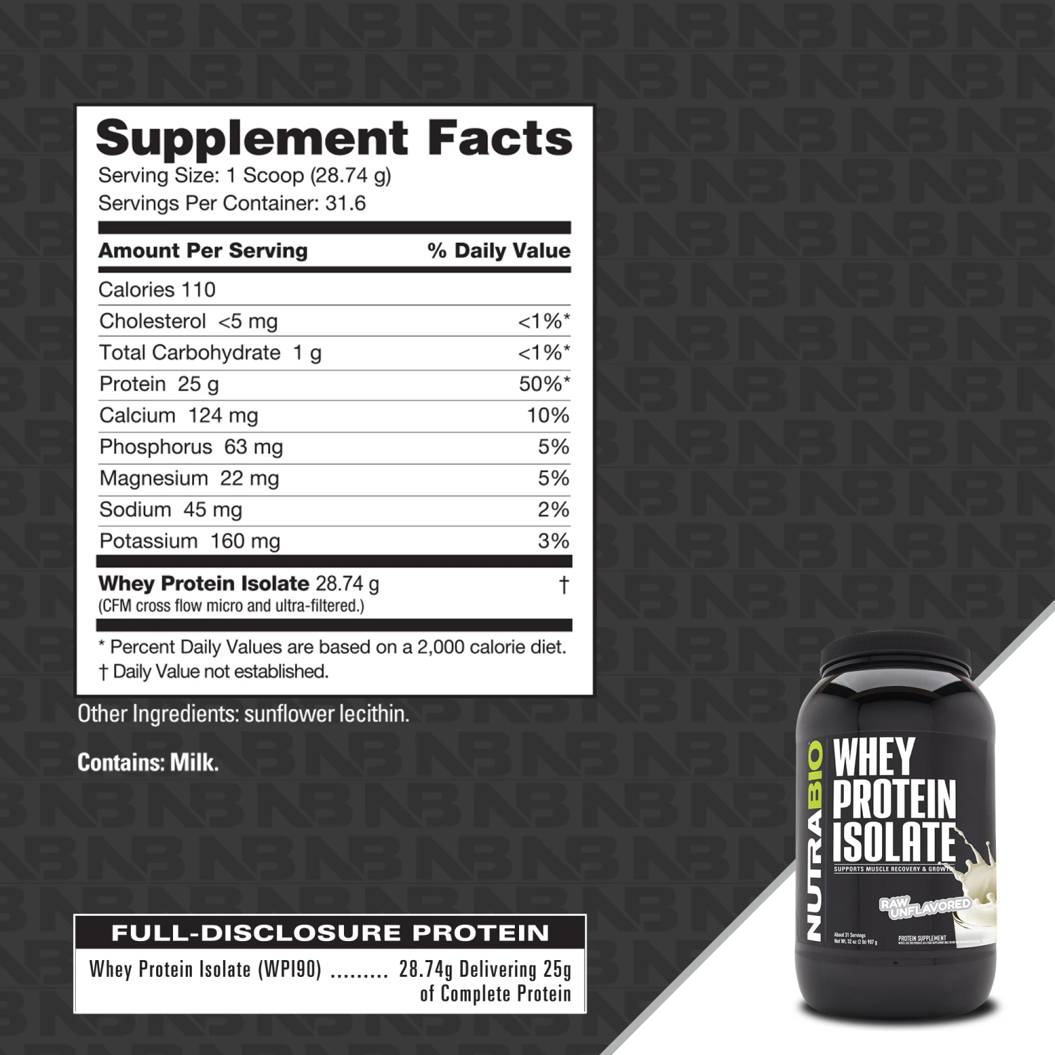 Whey Protein Isolate Powder 20 Whey Protein Isolate Powder - Image 20