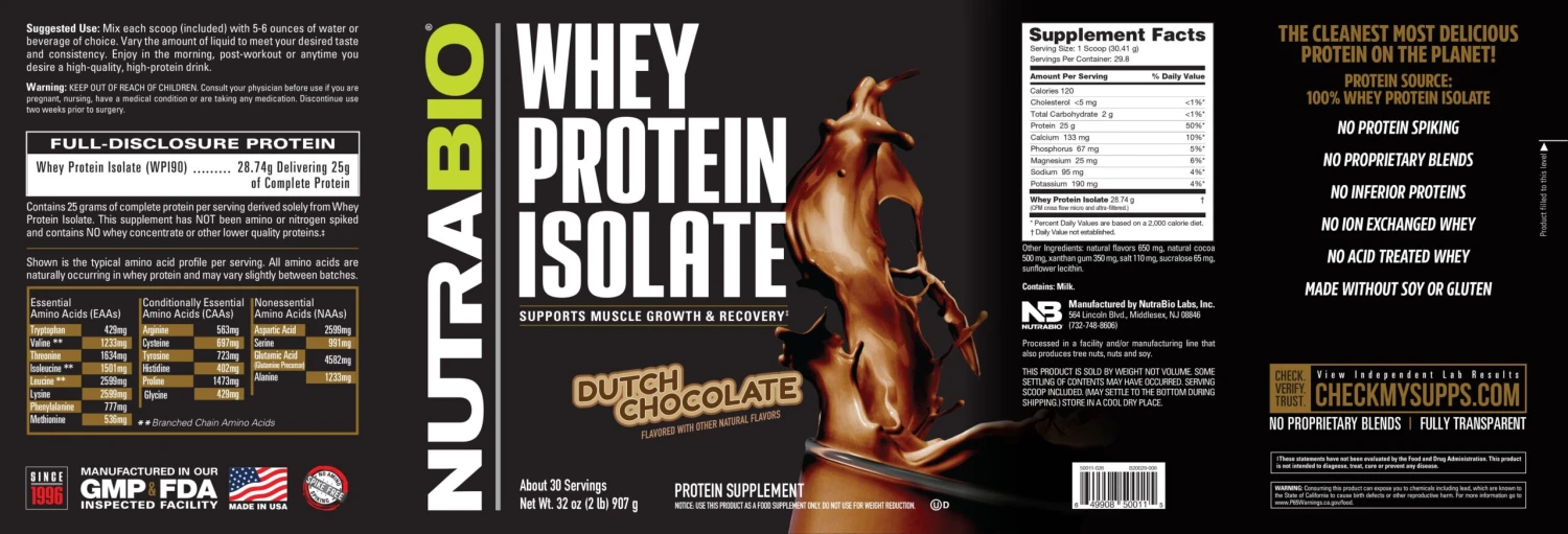 Whey Protein Isolate Powder 3 Whey Protein Isolate Powder - Image 3
