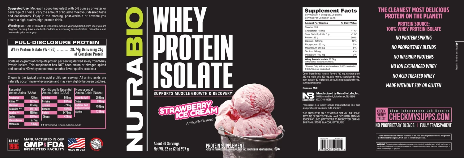 Whey Protein Isolate Powder 12 Whey Protein Isolate Powder - Image 12
