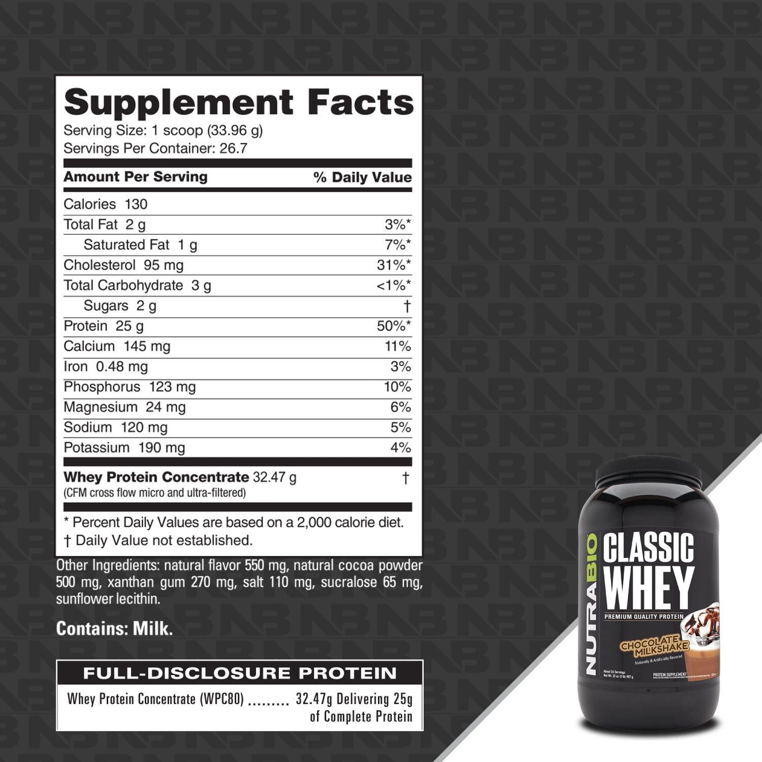 Classic Whey Protein 8 Classic Whey Protein - Image 8