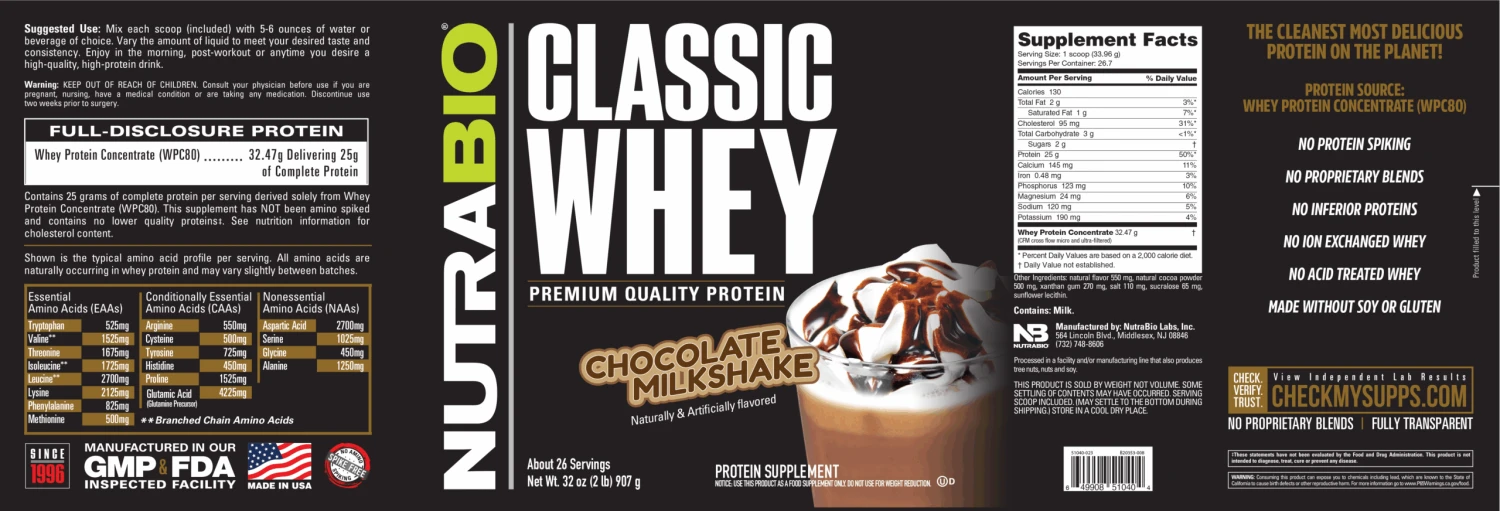 Classic Whey Protein 9 Classic Whey Protein - Image 9