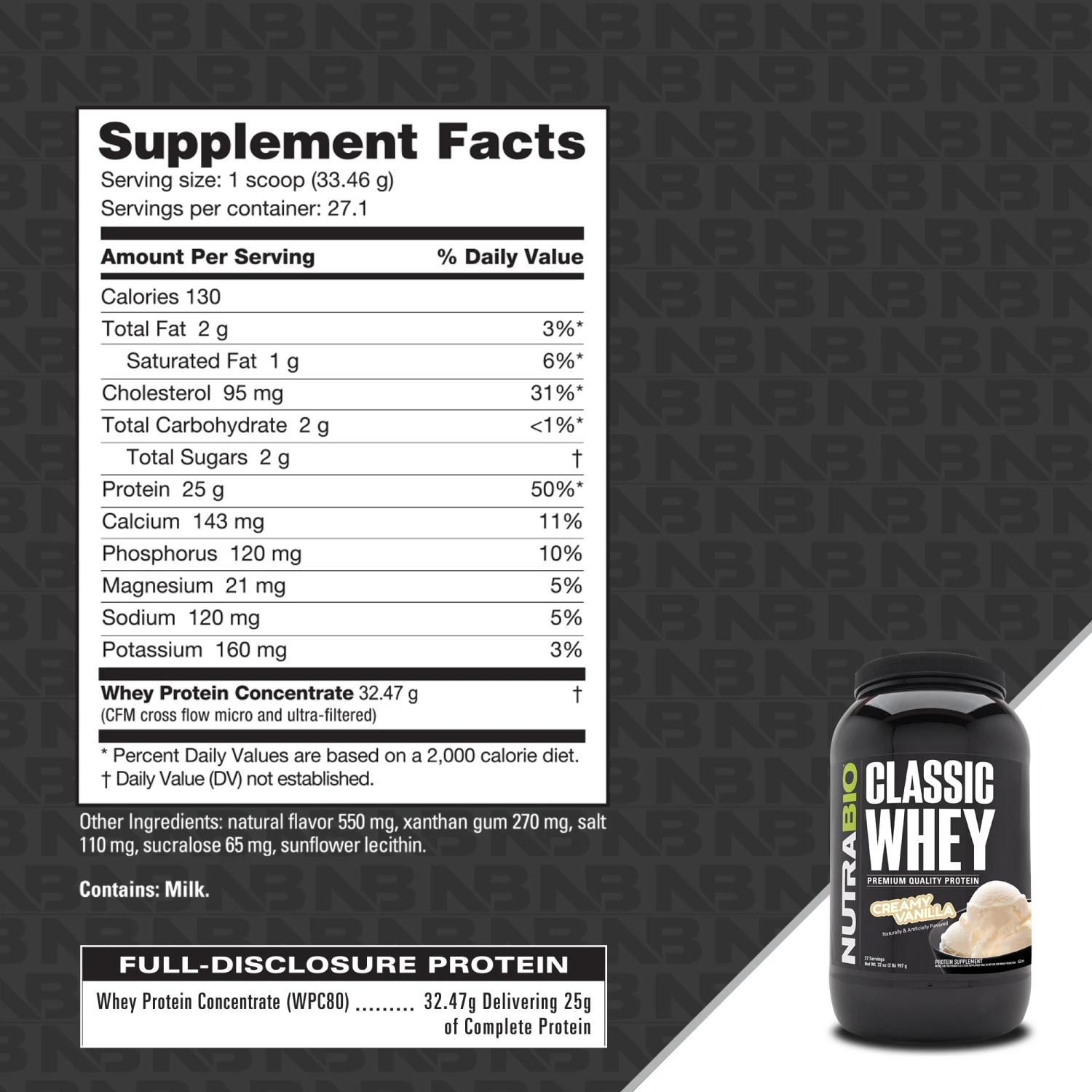 Classic Whey Protein 2 Classic Whey Protein - Image 2