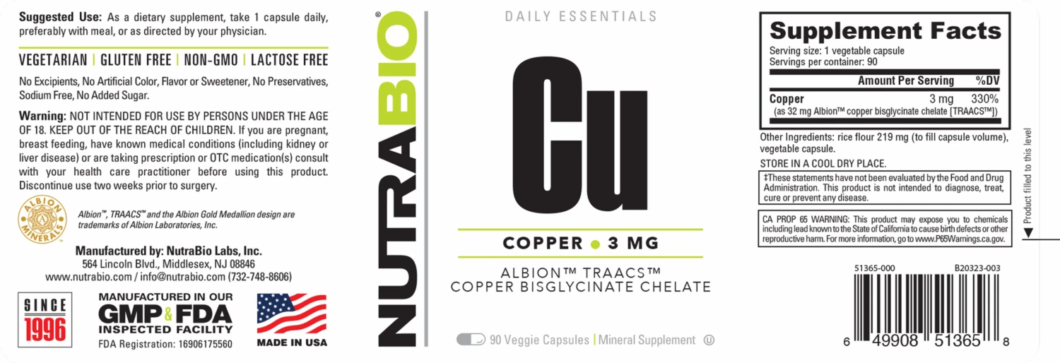 Copper Chelate (3 Mg) 3 Copper Chelate (3 Mg) - Image 3