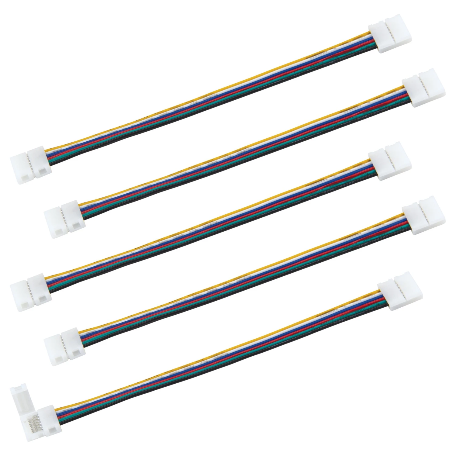 6 Pin RGB+WW LED Strip Light 6 In Tape To Tape Connector 1 6 Pin RGB+WW LED Strip Light 6 In Tape To Tape Connector