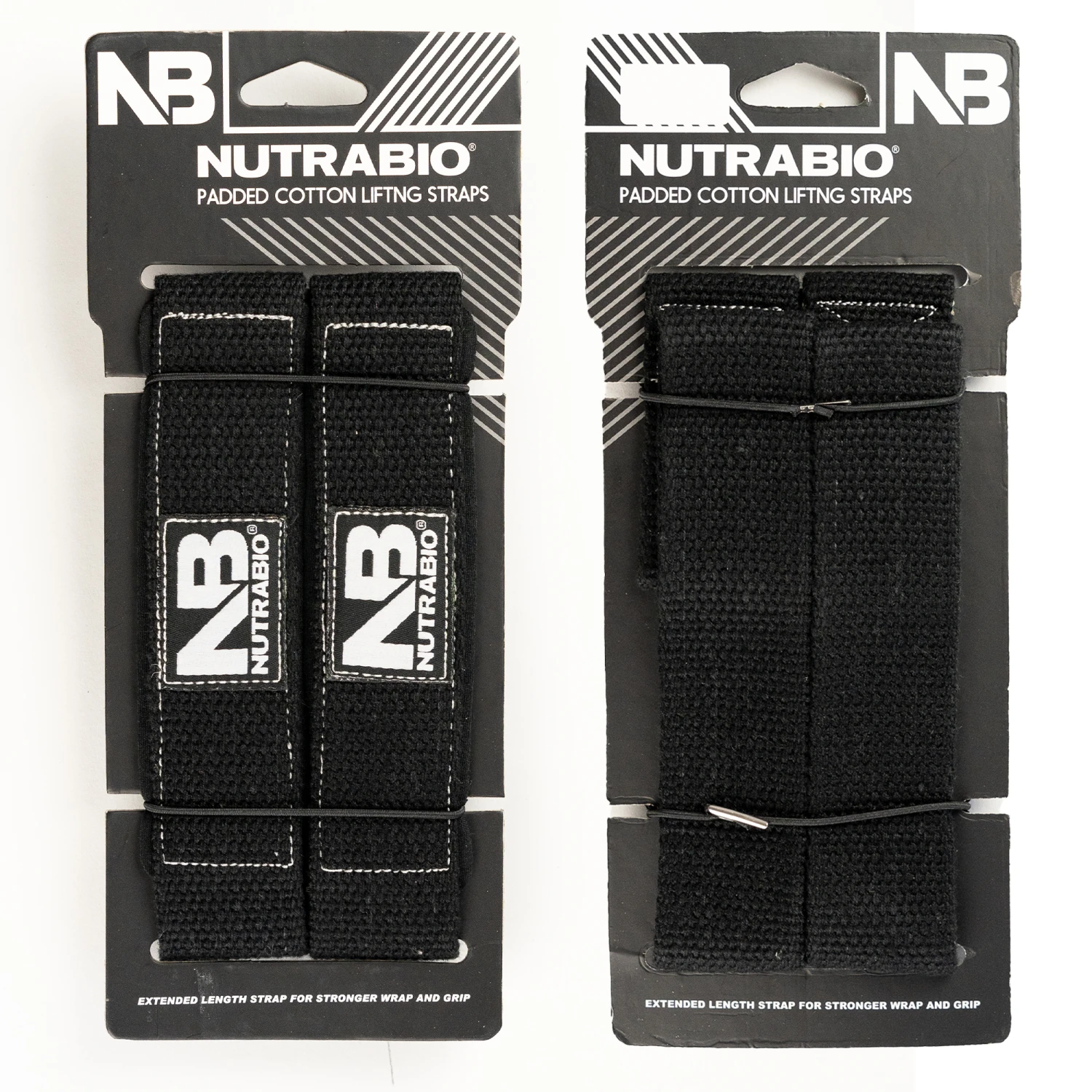NutraBio Padded Lifting Straps 1 NutraBio Padded Lifting Straps