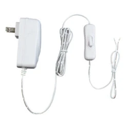 18W AC Wall Plug Adapter With Switch 12V