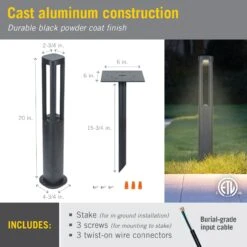 Bell Tower Pathway LED Landscape Light -Led accessories Shop Bell Tower Pathway Light 471120 dimensions
