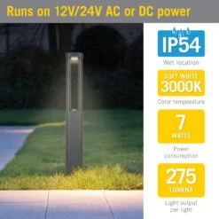 Bell Tower Pathway LED Landscape Light -Led accessories Shop Bell Tower Pathway Light 471120 specs