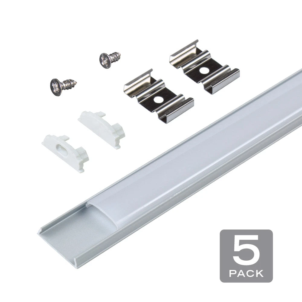 LED Tape Light Mounting Channel 1 LED Tape Light Mounting Channel