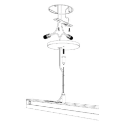 Canopy Cover Conversion Kit 6 Canopy Cover Conversion Kit -Led accessories Shop Canopy Conversion Kit exploded illustration