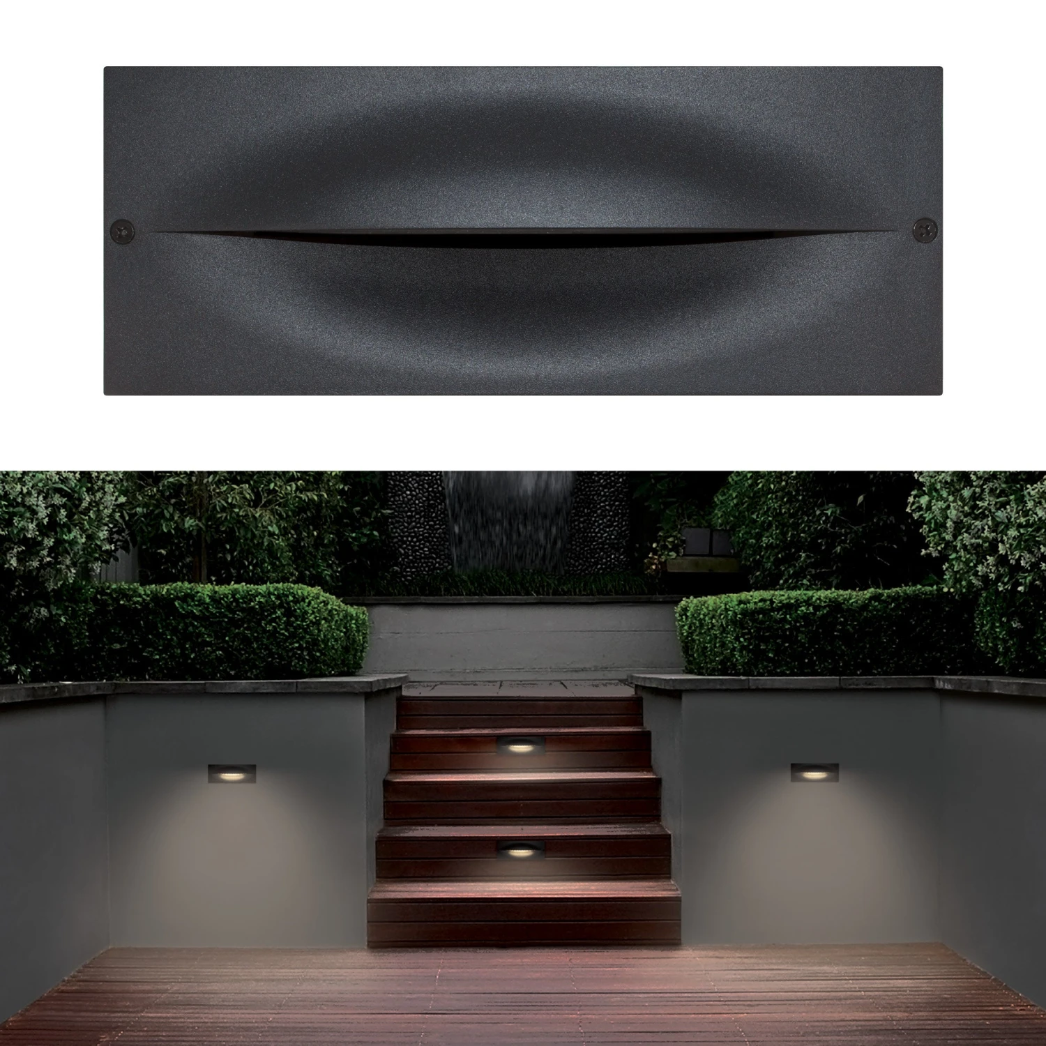 Contour Brick Outdoor LED Wall Light 6 Contour Brick Outdoor LED Wall Light - Image 6