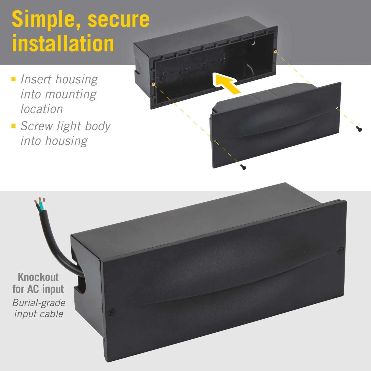 Contour Brick Outdoor LED Wall Light 3 Contour Brick Outdoor LED Wall Light - Image 3