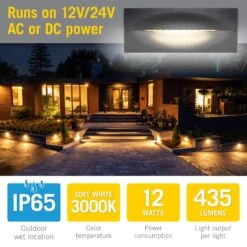 Contour Brick Outdoor LED Wall Light 10 Contour Brick Outdoor LED Wall Light -Led accessories Shop Contour LED Brick Light 471900 specs