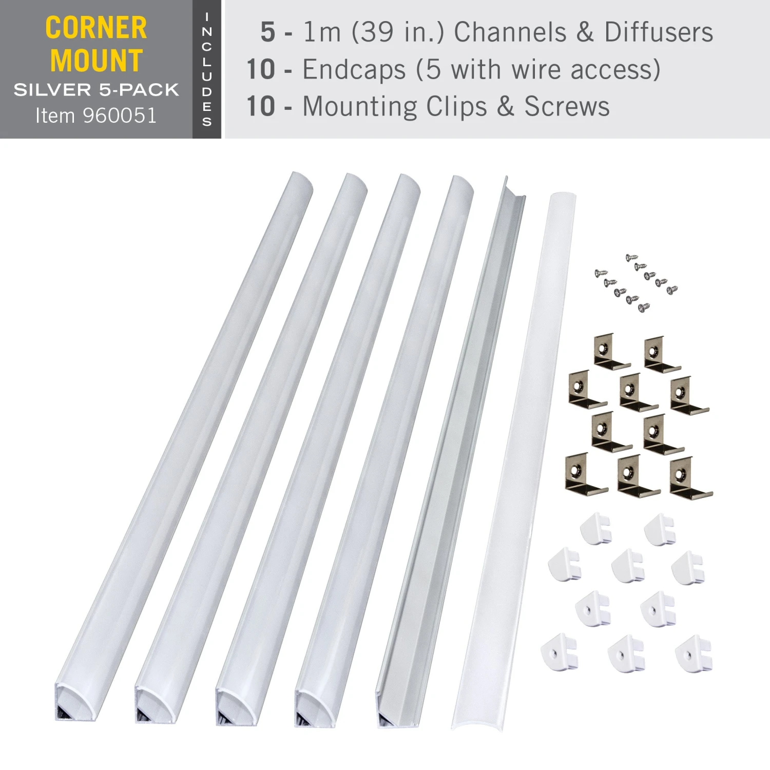 LED Tape Light Mounting Channel 10 LED Tape Light Mounting Channel - Image 10