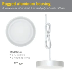 EdgeVue Under Cabinet LED Puck Light -Led accessories Shop EdgeVue Puck Light housing