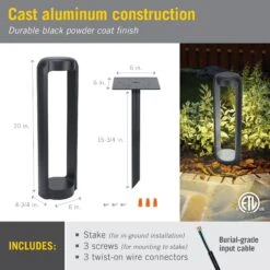 Frame Pathway LED Landscape Light 13 Frame Pathway LED Landscape Light -Led accessories Shop Frame Pathway Light 471100 dimensions