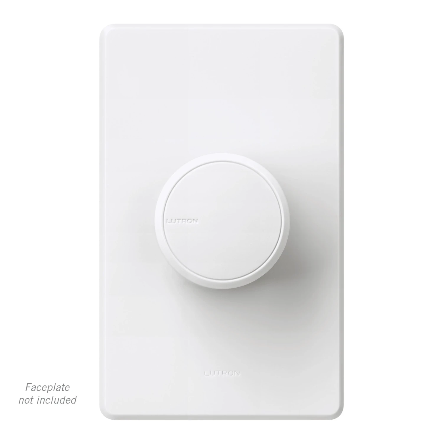 Lutron RCL-153PNL-WH Dalia LED+ CFL Or LED Single Pole 3-Way Rotary Light Dimmer Switch 2 Lutron RCL-153PNL-WH Dalia LED+ CFL Or LED Single Pole 3-Way Rotary Light Dimmer Switch - Image 2