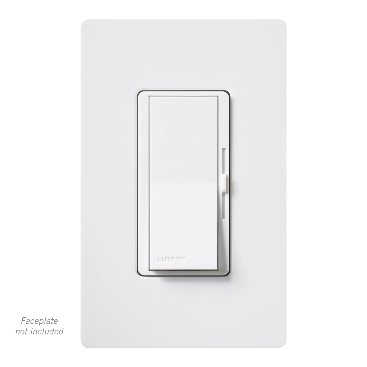 Lutron DVCL-153PR-WH Diva Single Pole Or 3-Way Dimmer Switch For LED Or CFL 4 Lutron DVCL-153PR-WH Diva Single Pole Or 3-Way Dimmer Switch For LED Or CFL - Image 4