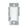 Lutron DVCL-153PR-WH Diva Single Pole Or 3-Way Dimmer Switch For LED Or CFL