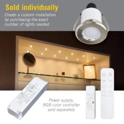 RGB Mini Indoor Outdoor Recessed LED Light -Led accessories Shop Mini Recessed LED Light RGB 241127 sold individually 7eb99eee 9fbc 4e6b b365 f03daa604418