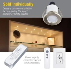 White Mini Indoor Outdoor Recessed LED Light 16 White Mini Indoor Outdoor Recessed LED Light -Led accessories Shop Mini Recessed LED Light White 2024 sold individually 3bb42d3b 0232 40cb 8fb4 ee54c4e3b89b