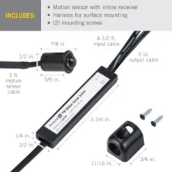 PIR Motion Sensor Light Switch 11 PIR Motion Sensor Light Switch -Led accessories Shop PIR Motion Sensor Switch 532520 contents