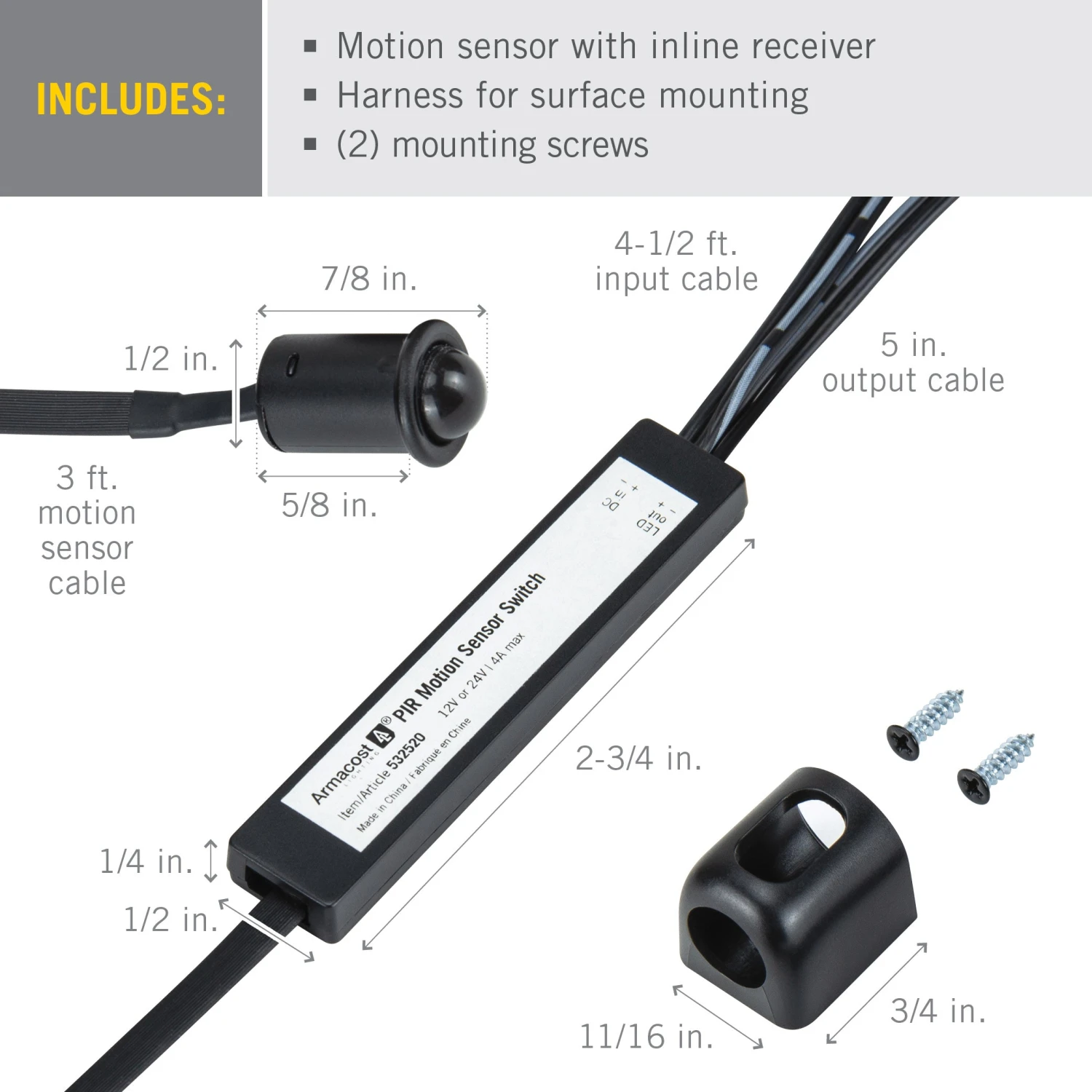 PIR Motion Sensor Light Switch 6 PIR Motion Sensor Light Switch - Image 6