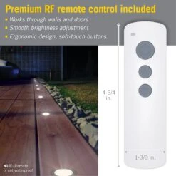 Portico Outdoor LED Light Controller -Led accessories Shop Portico Single Color LED Controller 513119 remote