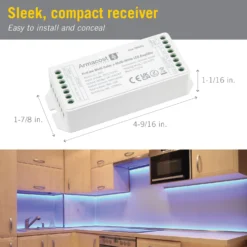 ProLine Multicolor LED Amplifier -Led accessories Shop ProLine Multicolor Multi White LED Amplifier 780002 dimensions