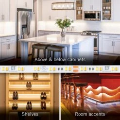 RibbonFlex Home 24V Tunable White CCT LED Strip Light Kit -Led accessories Shop RFH Tunable White Tape Light Kit 421501 locations