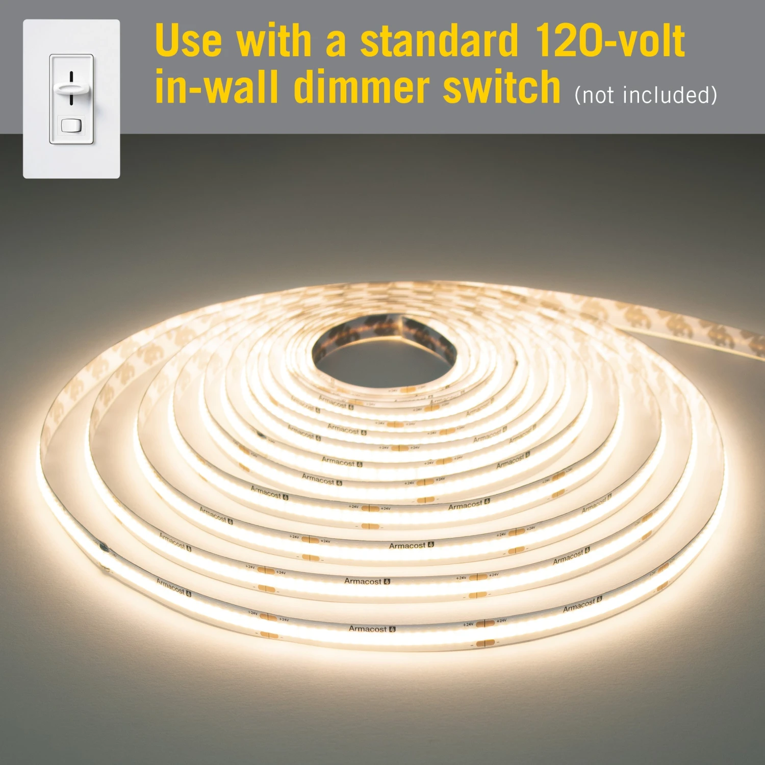 RibbonFlex LUX AC Dimmable White COB LED Strip Light Kit 3 RibbonFlex LUX AC Dimmable White COB LED Strip Light Kit - Image 3