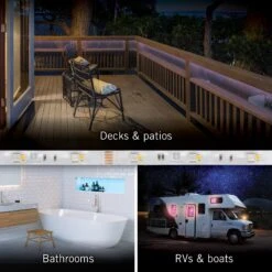 RibbonFlex Outdoor 24V RGB+W Multicolor LED Strip Light Kit 10 RibbonFlex Outdoor 24V RGB+W Multicolor LED Strip Light Kit -Led accessories Shop RFO RGB W Tape Light Kit 624340 uses