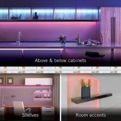 RibbonFlex Pro 24V COB LED Strip Light Tape RGB+W -Led accessories Shop RFP 24V Continuous RGB W uses