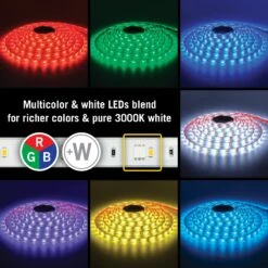RibbonFlex Pro 24V RGB+W LED Outdoor Strip Light Tape 30+30LED/m -Led accessories Shop RFP 24V Multicolor 30 30 outdoor IP67 LEDs