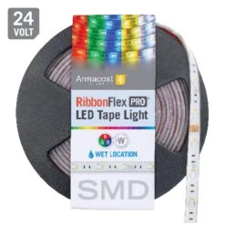 RibbonFlex Pro 24V RGB+W LED Outdoor Strip Light Tape 30+30LED/m