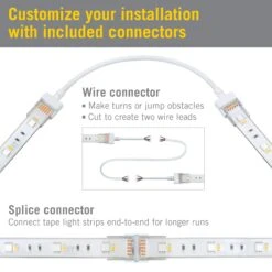 RibbonFlex Pro 24V RGB+W LED Outdoor Strip Light Tape 30+30LED/m -Led accessories Shop RFP 24V Multicolor 30 30 outdoor IP67 connectors
