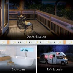 RibbonFlex Pro 24V RGB+W LED Outdoor Strip Light Tape 30+30LED/m -Led accessories Shop RFP 24V Multicolor 30 30 outdoor IP67 uses